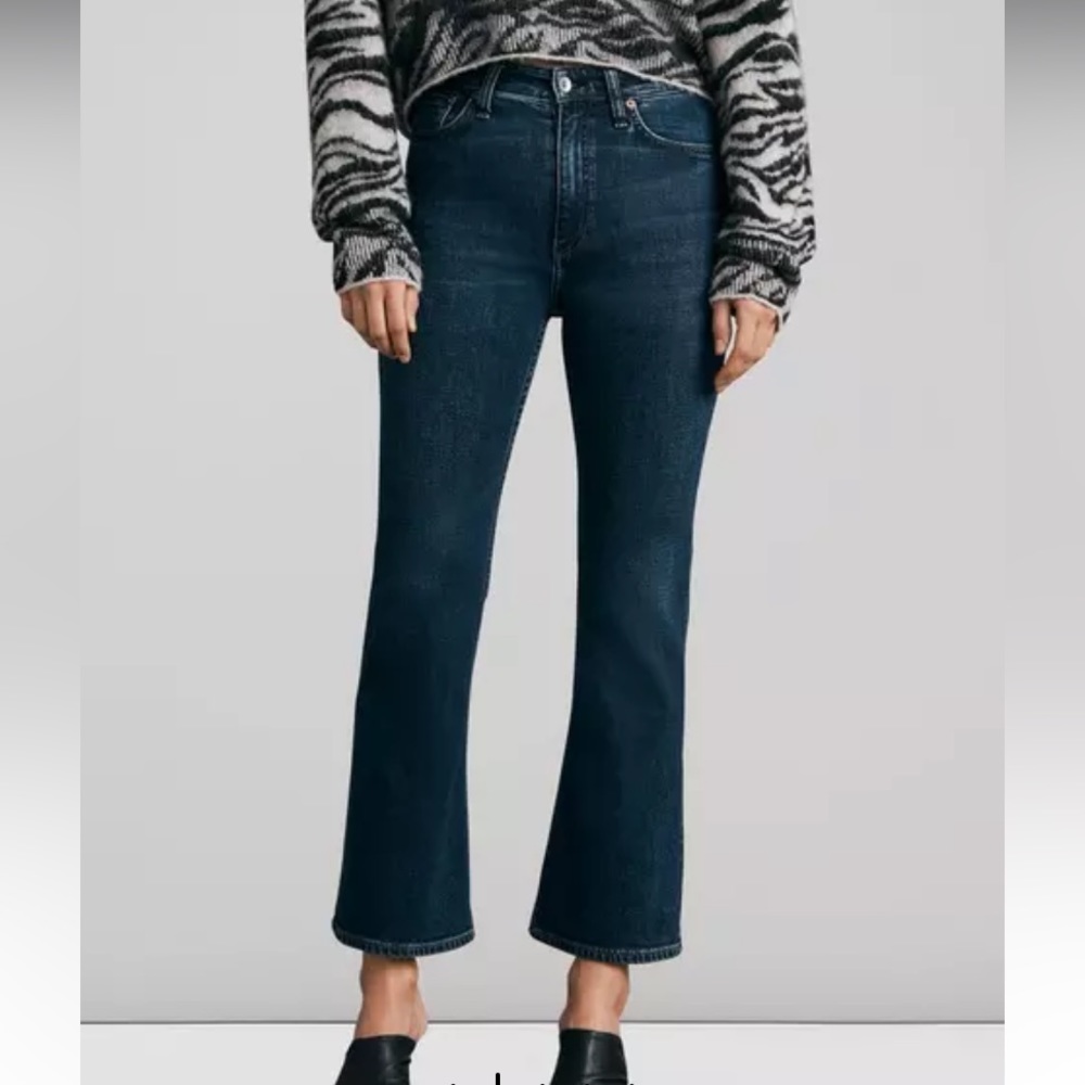 Rag & Bone Casey High Rise Flare